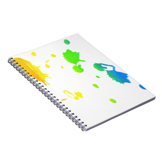 Carnet Peinture arc-en-ciel (Côté Droit)