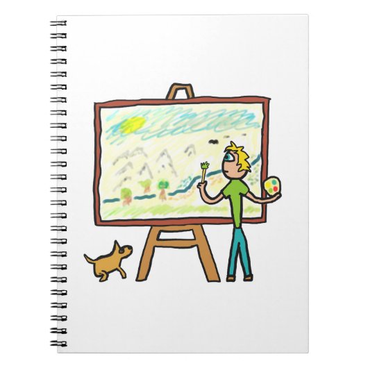 Carnet Peinture Artiste (Devant)