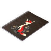 Carnet Peinture Artsy moderne mignonne de Fox (Côté gauche)