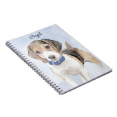Carnet Peinture beagle - Cute Original Chien Art (Côté Droit)