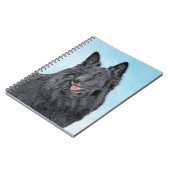 Carnet Peinture belge Sheepdog - Cute Original Chien Art (Côté gauche)