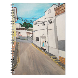 Carnet Peinture Calle Cabanilles par Alfred Fox