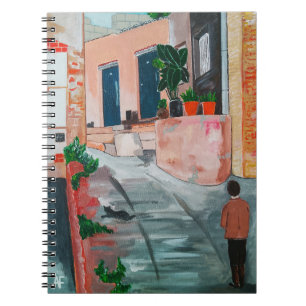 Carnet Peinture Calle Del San Miguel par Alfred Fox