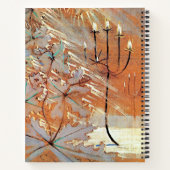 Carnet Peinture célèbre hiver (V) (Dos)