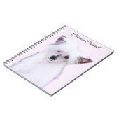 Carnet Peinture chinoise en poudre - Art Chien (Côté gauche)