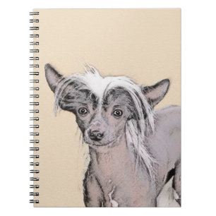 Carnet Peinture Chinoise sans cheveux peint art original