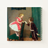 Carnet Peinture classique vintage d'enfants victoriens (Dos)