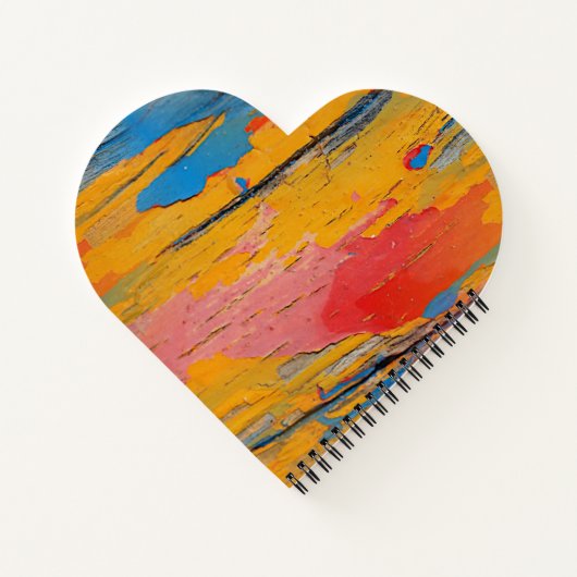 Carnet Peinture colorée (Dos)