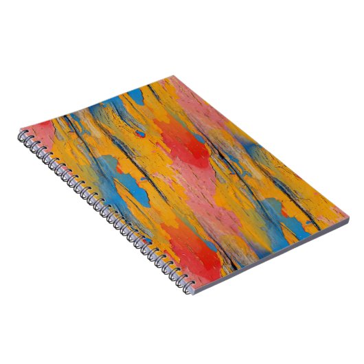 Carnet Peinture colorée (Côté Droit)