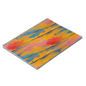 Carnet Peinture colorée (Côté gauche)