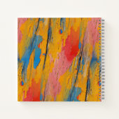 Carnet Peinture colorée (Dos)