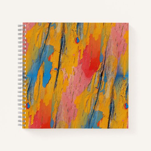 Carnet Peinture colorée (Devant)