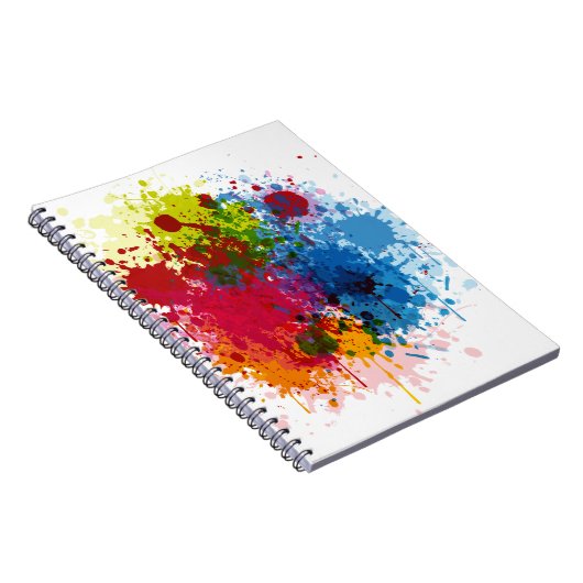 Carnet Peinture colorée (Côté Droit)