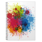 Carnet Peinture colorée (Devant)