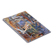 Carnet Peinture colorée abstraite #3 (Côté Droit)