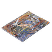 Carnet Peinture colorée abstraite #3 (Côté gauche)