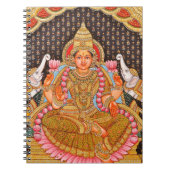 CARNET PEINTURE COMPLEXE DE GAJA LAKSHMI TANJORE {SUD IND (Devant)