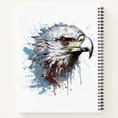 Carnet Peinture d'aigle (Dos)