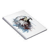 Carnet Peinture d'aigle (Côté Droit)