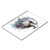 Carnet Peinture d'aigle (Côté gauche)