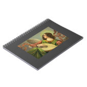 Carnet Peinture d'ange avec mandoline (Côté gauche)