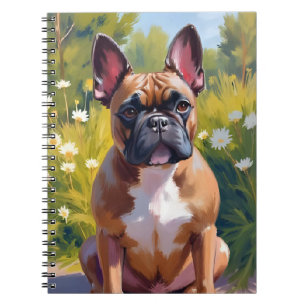Carnet Peinture d'animal de compagnie Bouledogue français