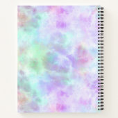 Carnet Peinture d'aquarelle Pastel Rainbow Cravate-Dye (Dos)