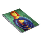 Carnet Peinture D'Art Contemporain Mère Et Fille (Côté Droit)