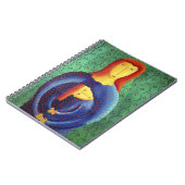 Carnet Peinture D'Art Contemporain Mère Et Fille (Côté gauche)