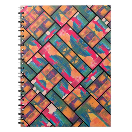 Carnet Peinture d'art élégant (Devant)