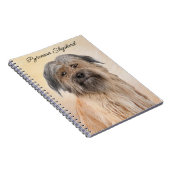 Carnet Peinture de berger pyrénéenne - Cute Original Chie (Côté Droit)