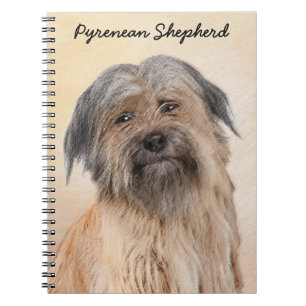 Carnet Peinture de berger pyrénéenne - Cute Original Chie