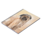 Carnet Peinture de berger pyrénéenne - Cute Original Chie (Côté gauche)