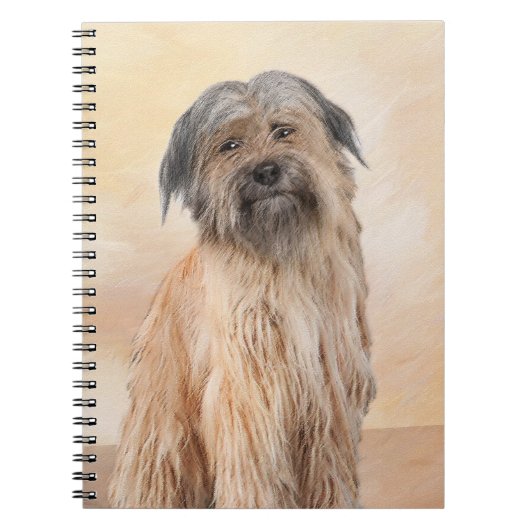 Carnet Peinture de berger pyrénéenne - Cute Original Chie (Devant)