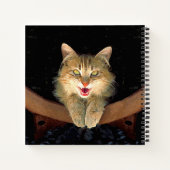 Carnet Peinture de chat Mad - Cute Original Cat Art (Dos)