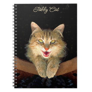 Carnet Peinture de chat Mad - Cute Original Cat Art