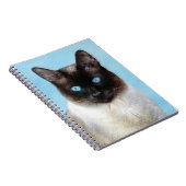Carnet Peinture de chats de Siamese - Cute Original Cat A (Côté Droit)