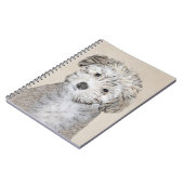 Carnet Peinture de Chien Havanais - Cute Original Chien A (Côté gauche)