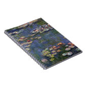 Carnet Peinture de Claude Monet Impressionniste Nymphéas (Côté Droit)