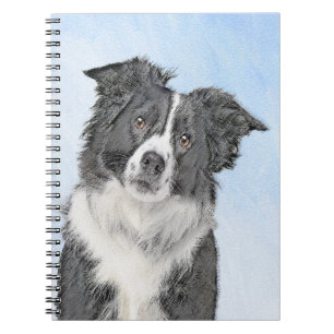 Carnet Peinture de collie frontalière - Belle art origin