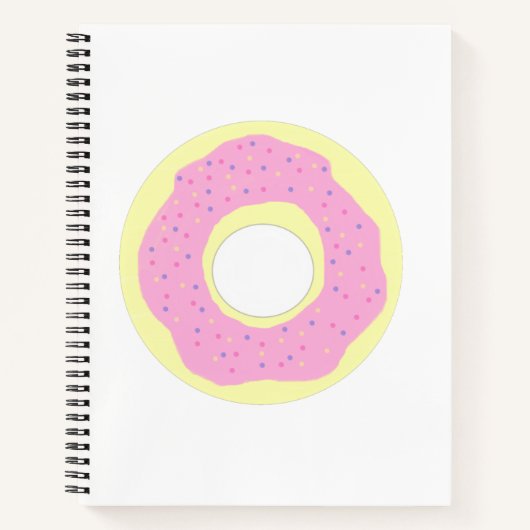 Carnet peinture de donut (Devant)