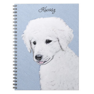 Carnet Peinture de Kuvasz - Art de chien original mignon