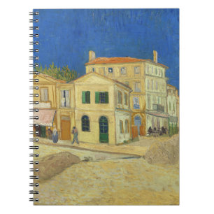 Carnet Peinture de la Maison Jaune avec Ciel Bleu de Van