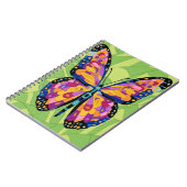 Carnet Peinture de papillon abstrait (Côté gauche)