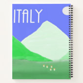 Carnet peinture de paysage italie (Dos)