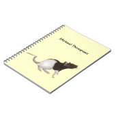 Carnet Peinture de rat pour animaux (Côté gauche)