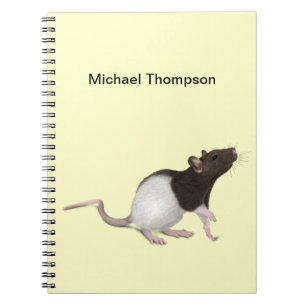 Carnet Peinture de rat pour animaux