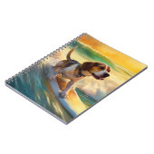 Carnet Peinture de surf sur la plage de Beagle (Côté gauche)