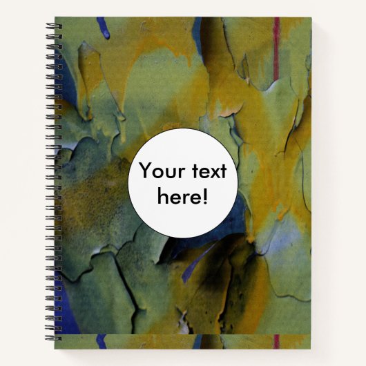 Carnet Peinture d'épluchage (Devant)