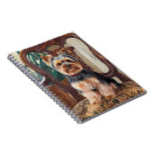 Carnet Peinture d'un adorable Yorkshire Terrier (Côté Droit)